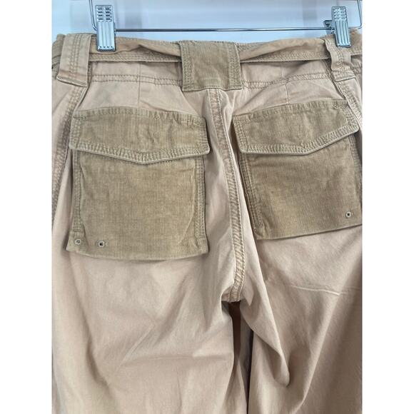 Abercrombie & Fitch Y2K Skater Baggy Cargo Belted Pants 24 Short NEW - Picture 16 of 16